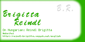 brigitta reindl business card